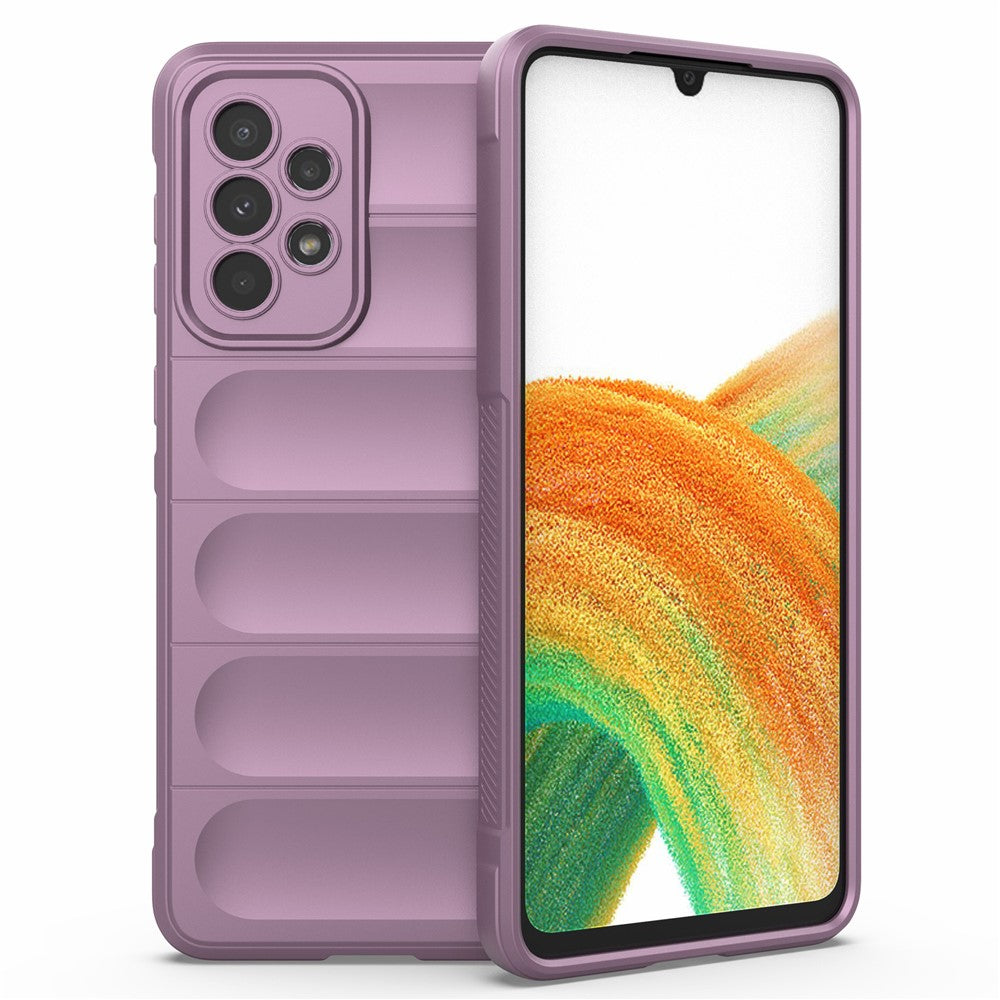 Cell Phone Cover Bag for Samsung Galaxy A73 5G, Drop Resistant TPU Rugged Back Phone Case