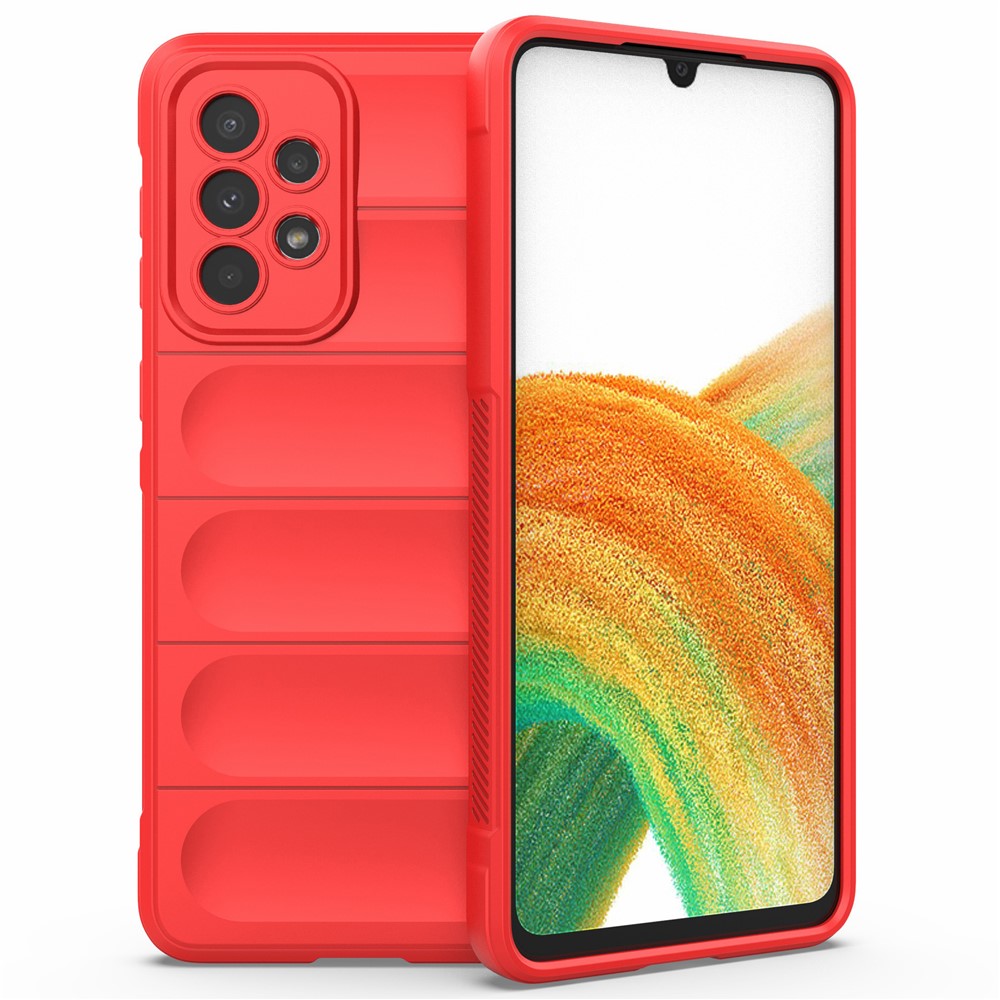Til Samsung Galaxy A33 5G Stødsikkert TPU Mobiltelefon Beskyttelsescover Anti-drop Cover