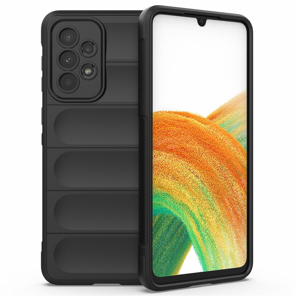 Til Samsung Galaxy A33 5G Stødsikkert TPU Mobiltelefon Beskyttelsescover Anti-drop Cover