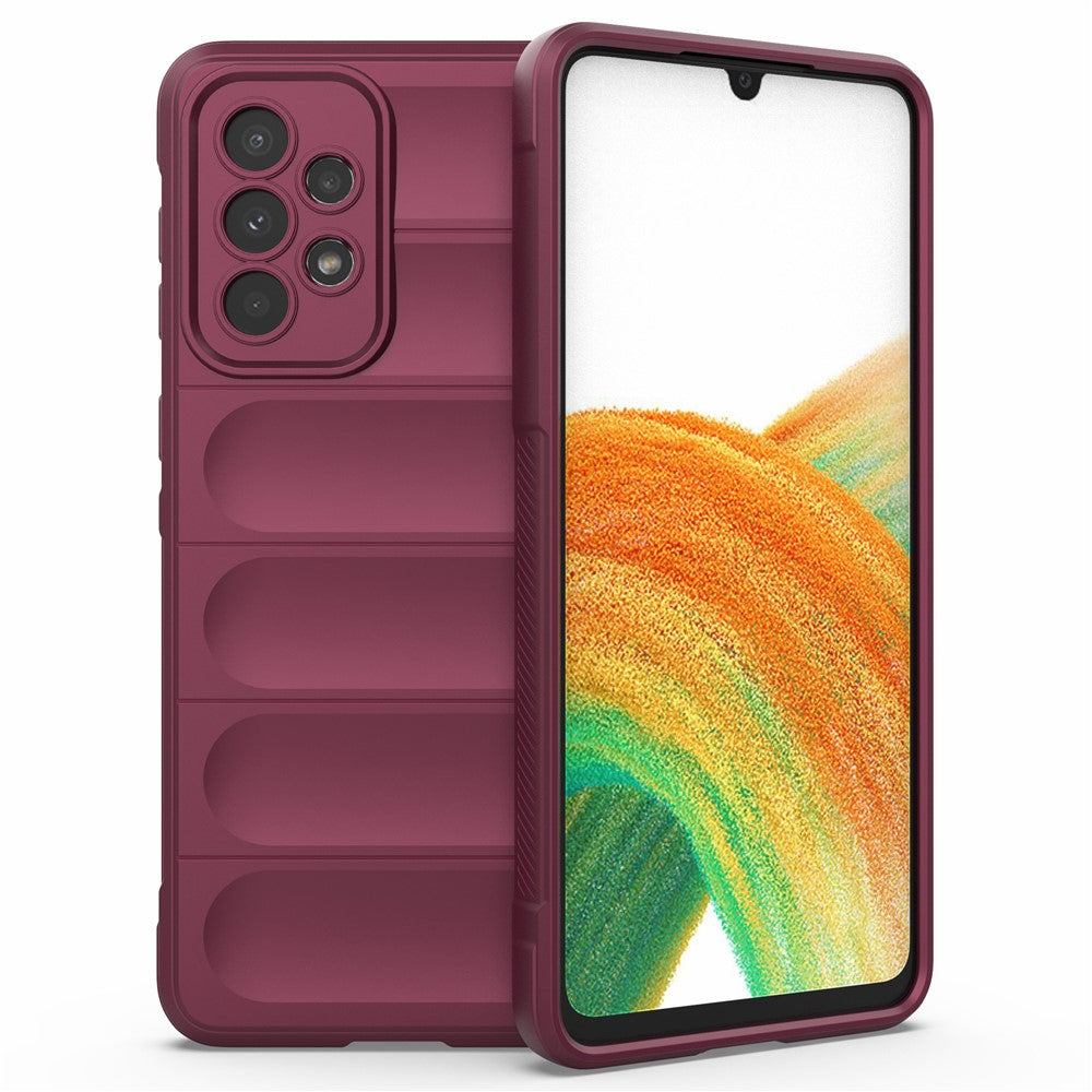 Til Samsung Galaxy A33 5G Stødsikkert TPU Mobiltelefon Beskyttelsescover Anti-drop Cover