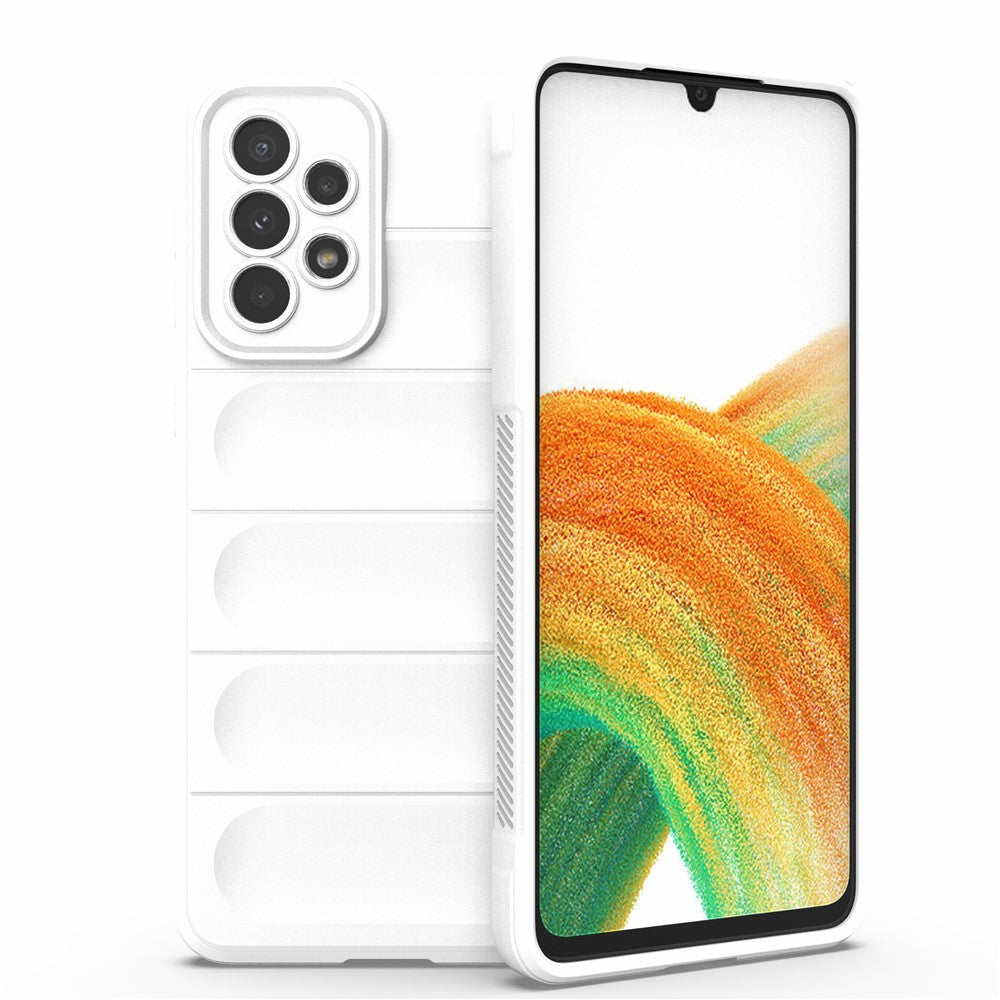 Til Samsung Galaxy A33 5G Stødsikkert TPU Mobiltelefon Beskyttelsescover Anti-drop Cover