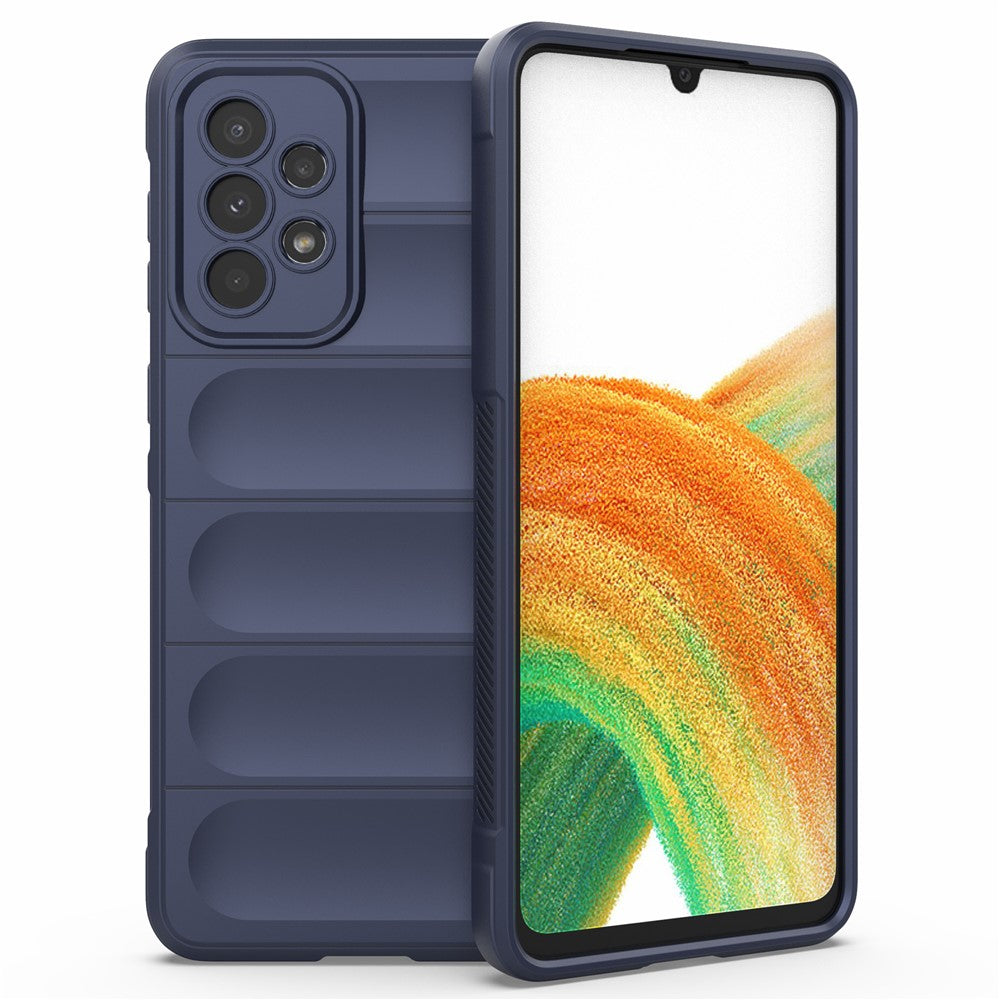 Til Samsung Galaxy A33 5G Stødsikkert TPU Mobiltelefon Beskyttelsescover Anti-drop Cover
