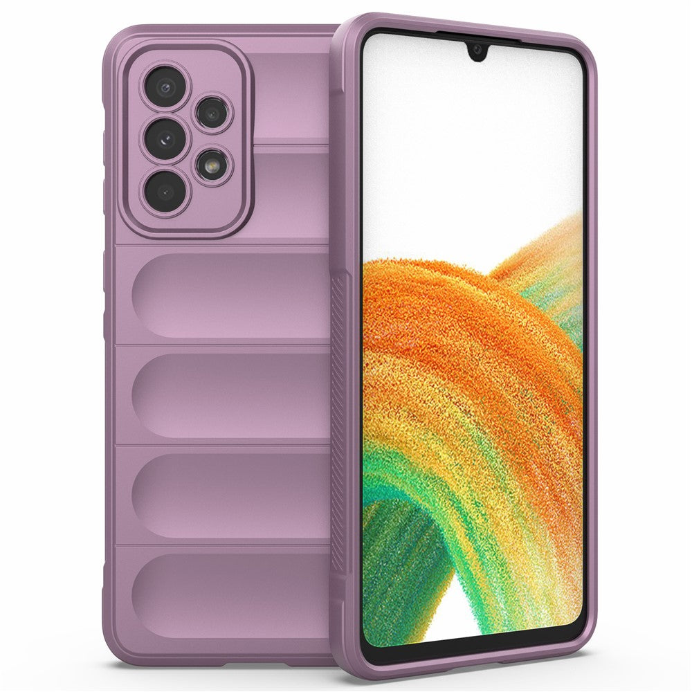 Til Samsung Galaxy A33 5G Stødsikkert TPU Mobiltelefon Beskyttelsescover Anti-drop Cover