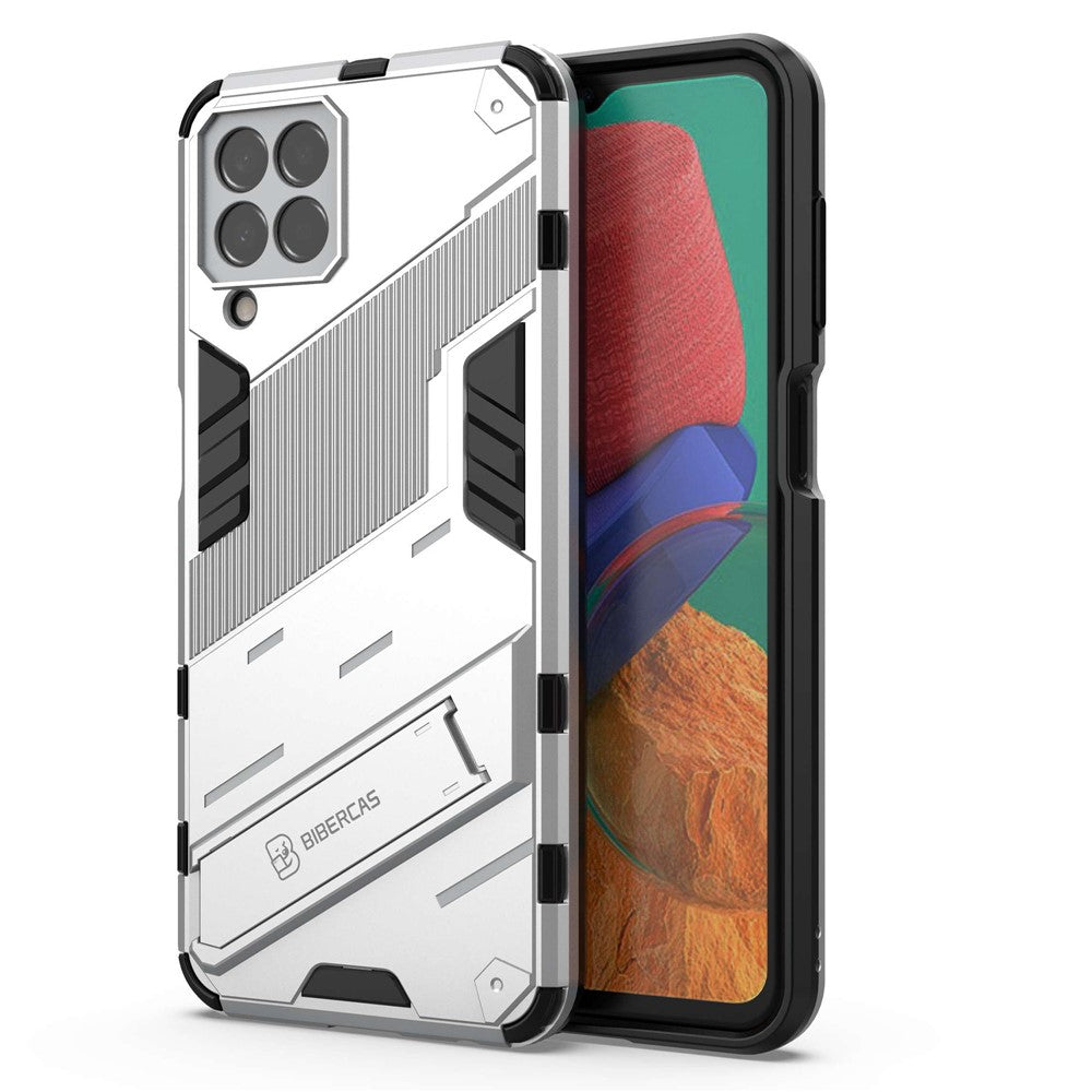 For Samsung Galaxy M33 5G (Global) PC + TPU Case Phone Back Cover with Kickstand