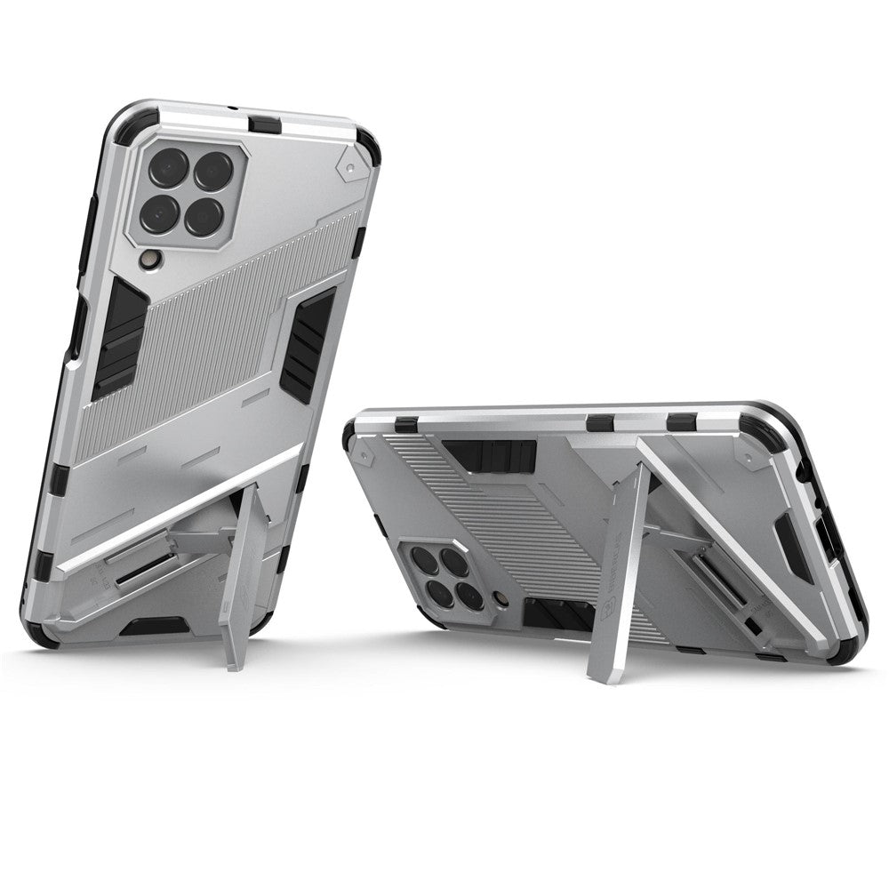 For Samsung Galaxy M33 5G (Global) PC + TPU Case Phone Back Cover with Kickstand