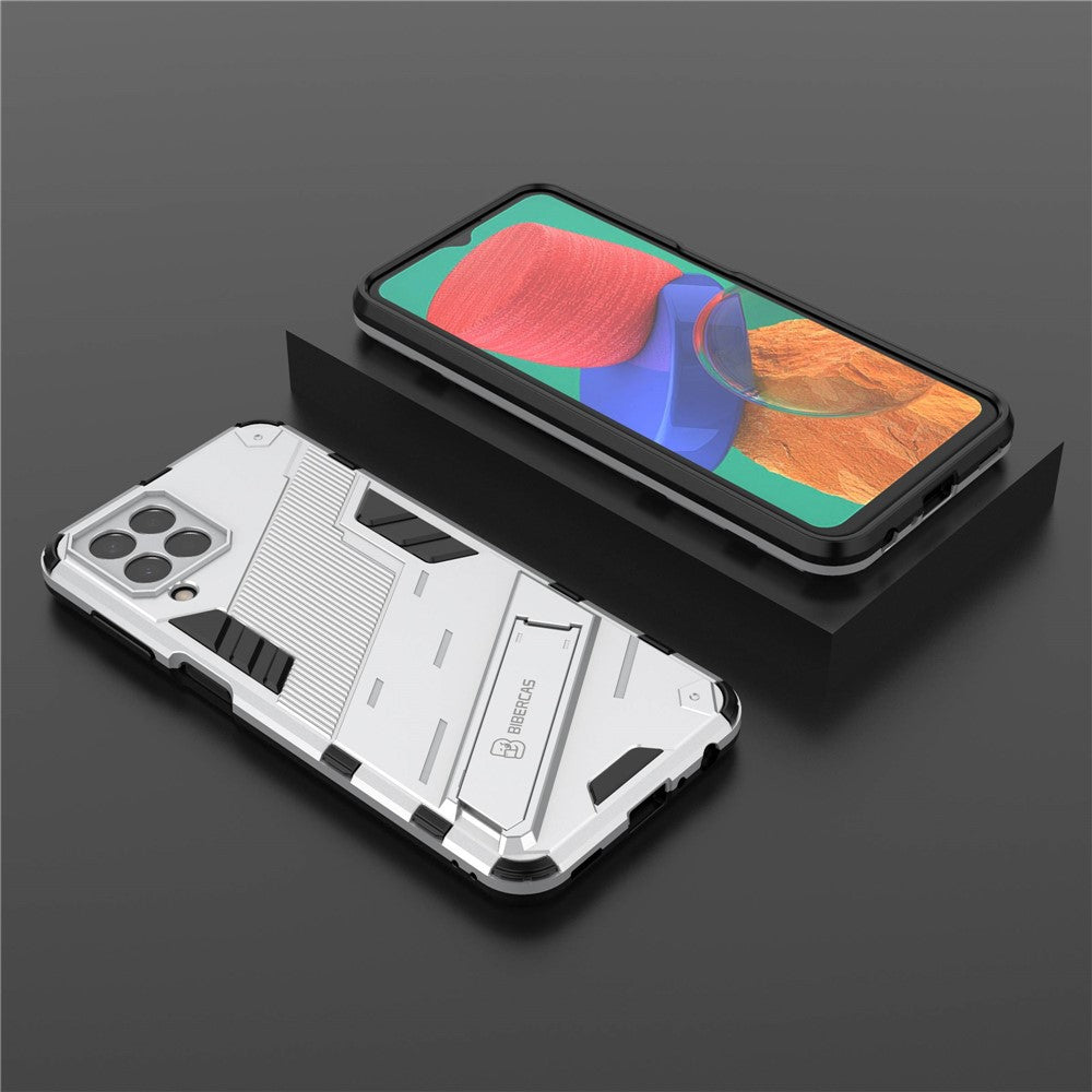 For Samsung Galaxy M33 5G (Global) PC + TPU Case Phone Back Cover with Kickstand