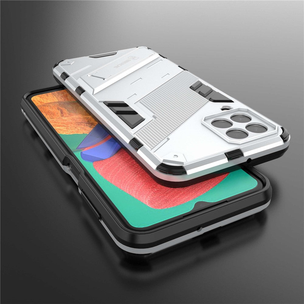 For Samsung Galaxy M33 5G (Global) PC + TPU Case Phone Back Cover with Kickstand