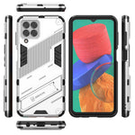 For Samsung Galaxy M33 5G (Global) PC + TPU Case Phone Back Cover with Kickstand