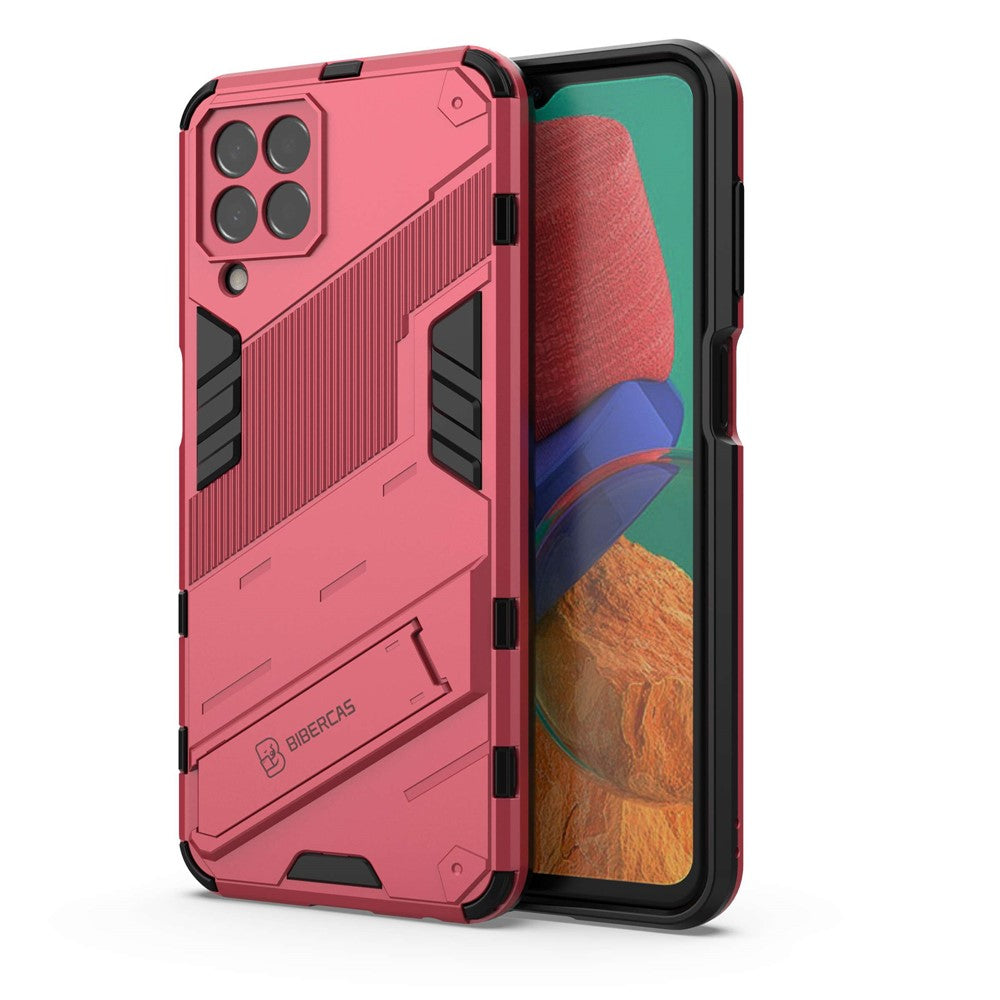 For Samsung Galaxy M33 5G (Global) PC + TPU Case Phone Back Cover with Kickstand