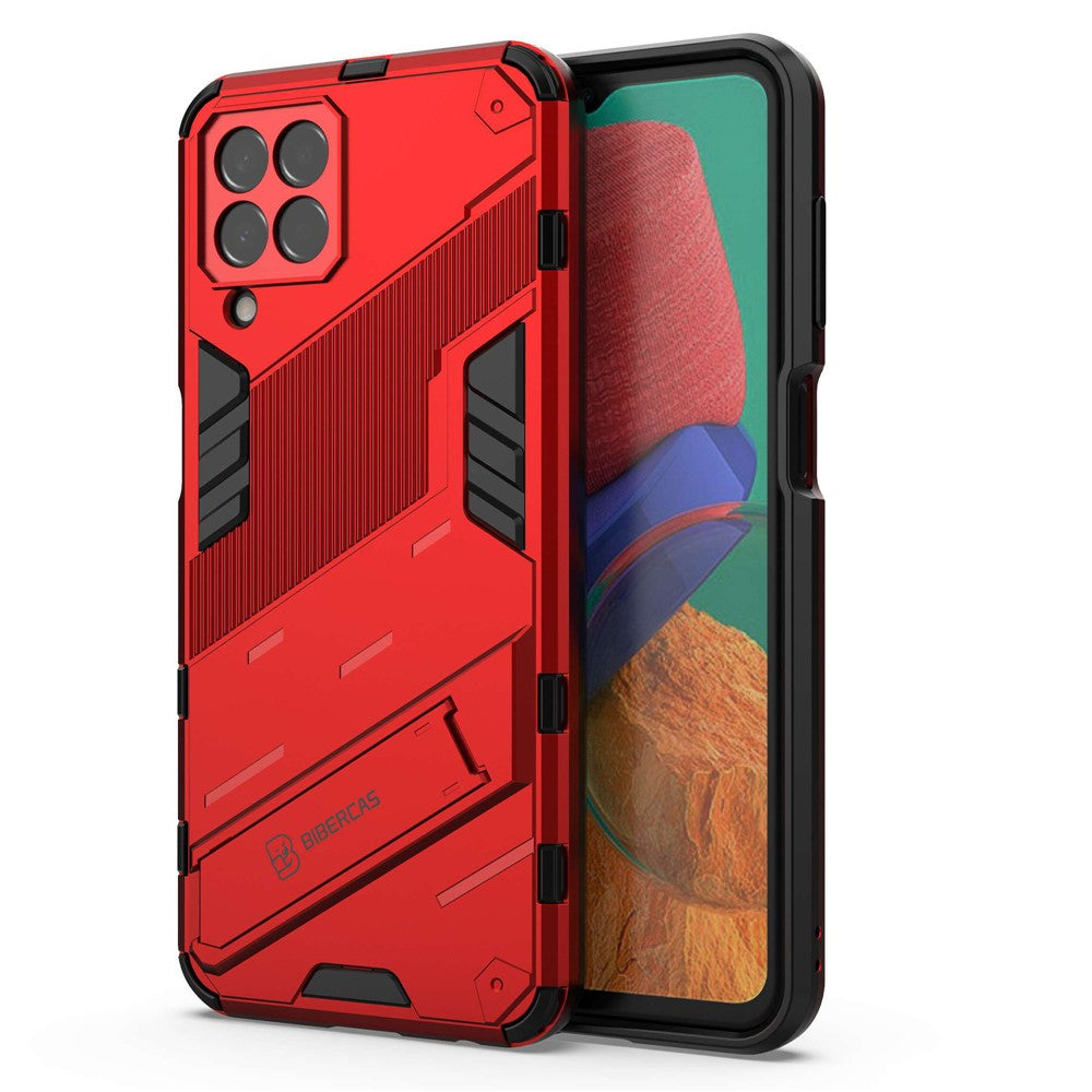 For Samsung Galaxy M33 5G (Global) PC + TPU Case Phone Back Cover with Kickstand
