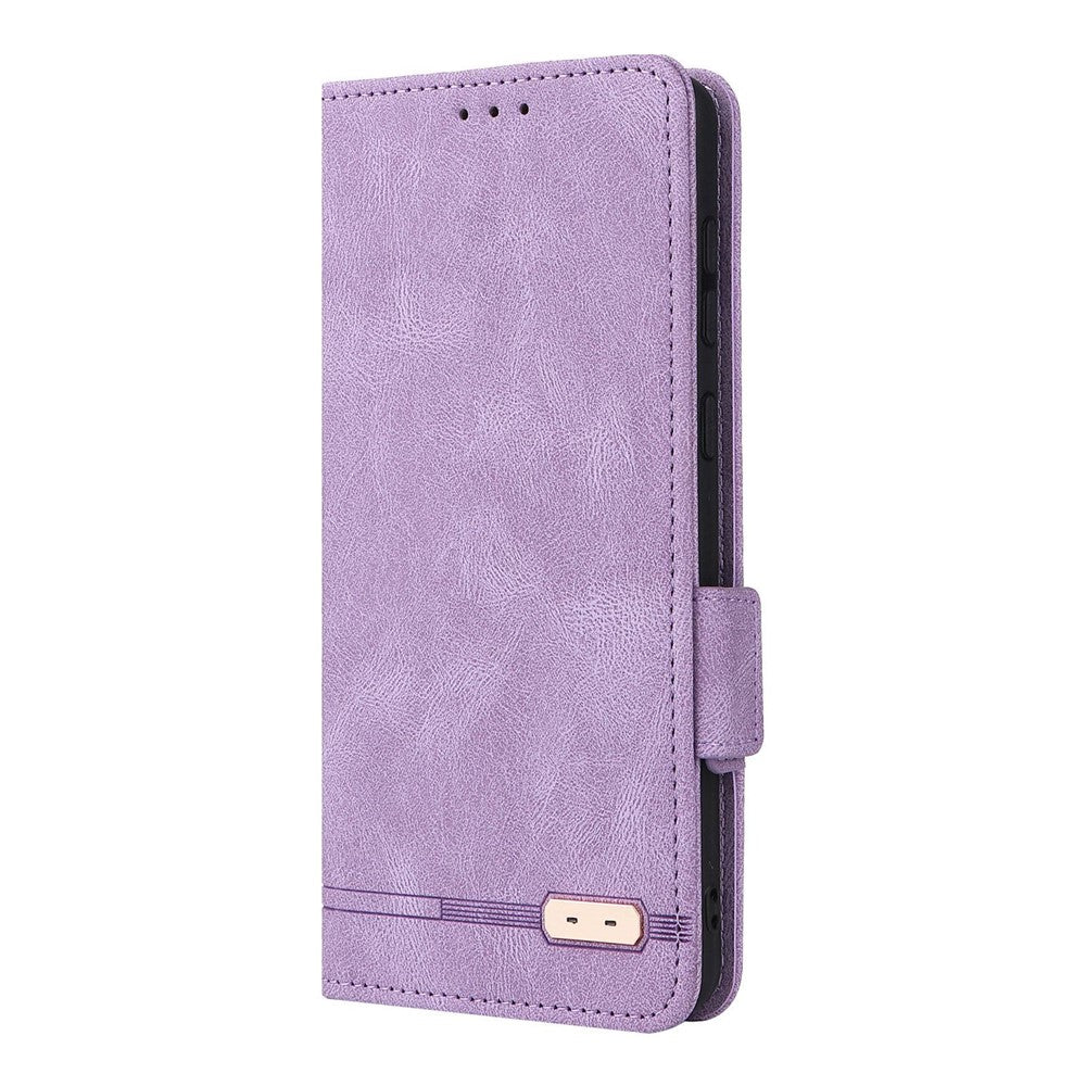 PU Leather Phone Case for Samsung Galaxy A73 5G, Wallet Flip Stand Shockproof TPU Interior Shell Anti-dust Cover