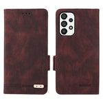 PU Leather Phone Case for Samsung Galaxy A73 5G, Wallet Flip Stand Shockproof TPU Interior Shell Anti-dust Cover