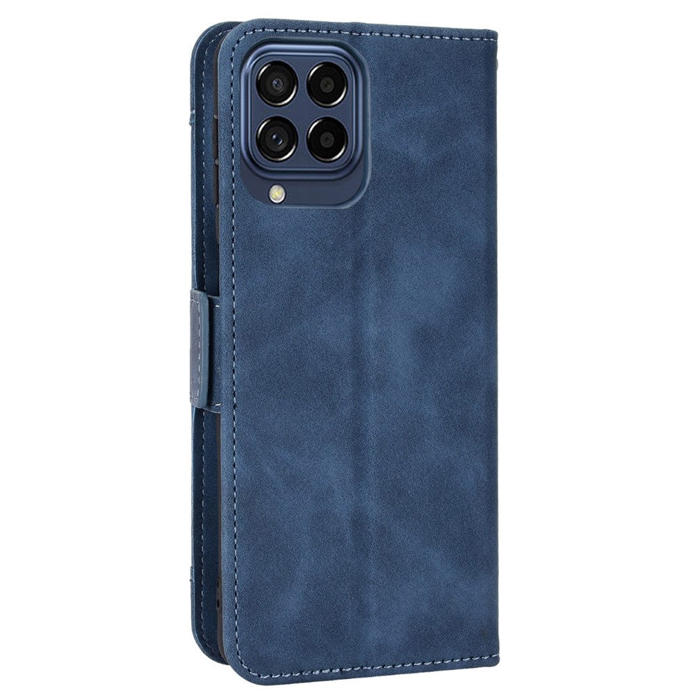 Dammfritt smartphone-fodral till Samsung Galaxy M53 5G, magnetiskt fällbart plånboksfodral i PU-läder