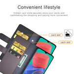 For Samsung Galaxy M33 5G (Global) Case Genuine Split Leather Phone Cover with Wallet Stand