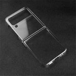 For Samsung Galaxy Z Flip4 5G Clear Case Hard PC Full Protection Shockproof Anti-fall Cover