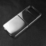 For Samsung Galaxy Z Flip4 5G Clear Case Hard PC Full Protection Shockproof Anti-fall Cover