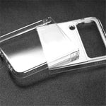 For Samsung Galaxy Z Flip4 5G Clear Case Hard PC Full Protection Shockproof Anti-fall Cover