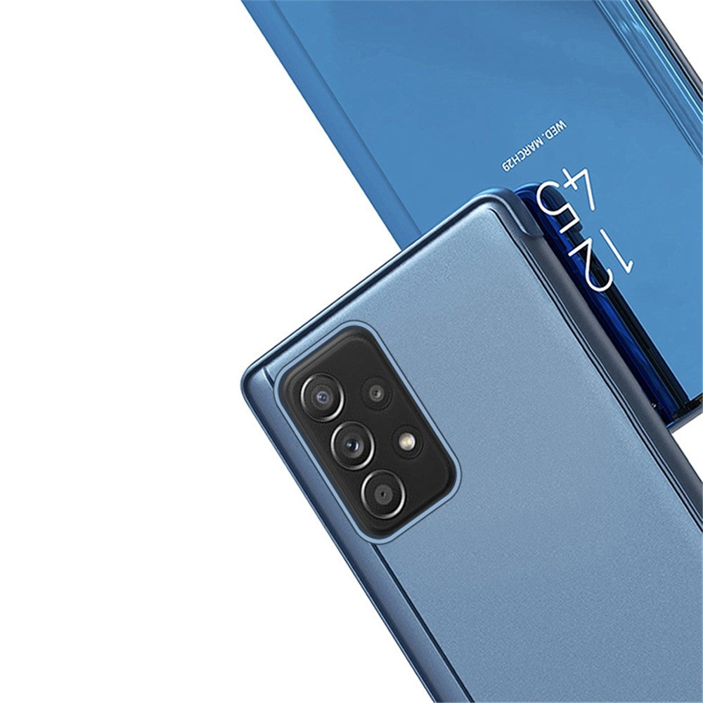 Til Samsung Galaxy A33 5G Flip Lædercover med Stativ Fuld Kropsbeskyttende Telefonetui