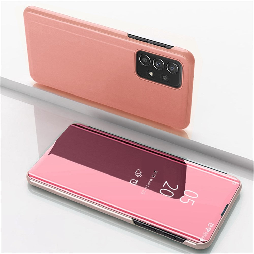 Til Samsung Galaxy A33 5G Flip Lædercover med Stativ Fuld Kropsbeskyttende Telefonetui