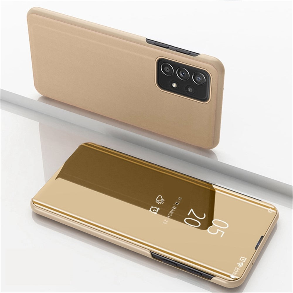 Til Samsung Galaxy A33 5G Flip Lædercover med Stativ Fuld Kropsbeskyttende Telefonetui
