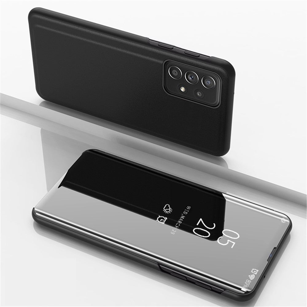Til Samsung Galaxy A33 5G Flip Lædercover med Stativ Fuld Kropsbeskyttende Telefonetui
