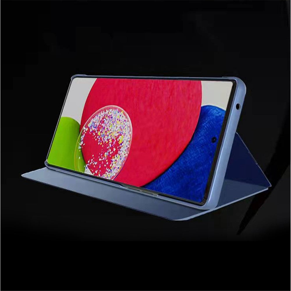 Til Samsung Galaxy A73 5G S22 Ultra 5G Flip lædercover med stativ Fuld beskyttende telefonetui