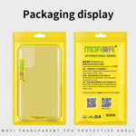 MOFI For Samsung Galaxy S20 FE 2022/S20 FE/S20 FE 5G/S20 Lite Drop-proof Transparent Phone Case Protector Soft TPU Back Cover