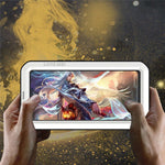 LOVE MEI Metall + Silikon Hybridskal med Härdat Glasfilm för Samsung Galaxy A53 5G Dammtätt mobilskal