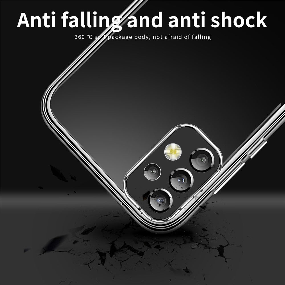 MOFI For Samsung Galaxy A53 5G Soft TPU Transparent Cover Shockproof Drop Protection Protective Case