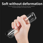 MOFI For Samsung Galaxy A53 5G Soft TPU Transparent Cover Shockproof Drop Protection Protective Case