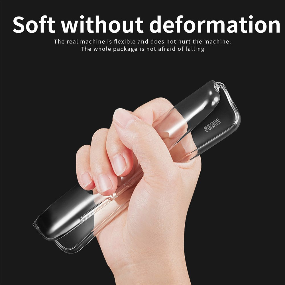 MOFI For Samsung Galaxy A53 5G Soft TPU Transparent Cover Shockproof Drop Protection Protective Case