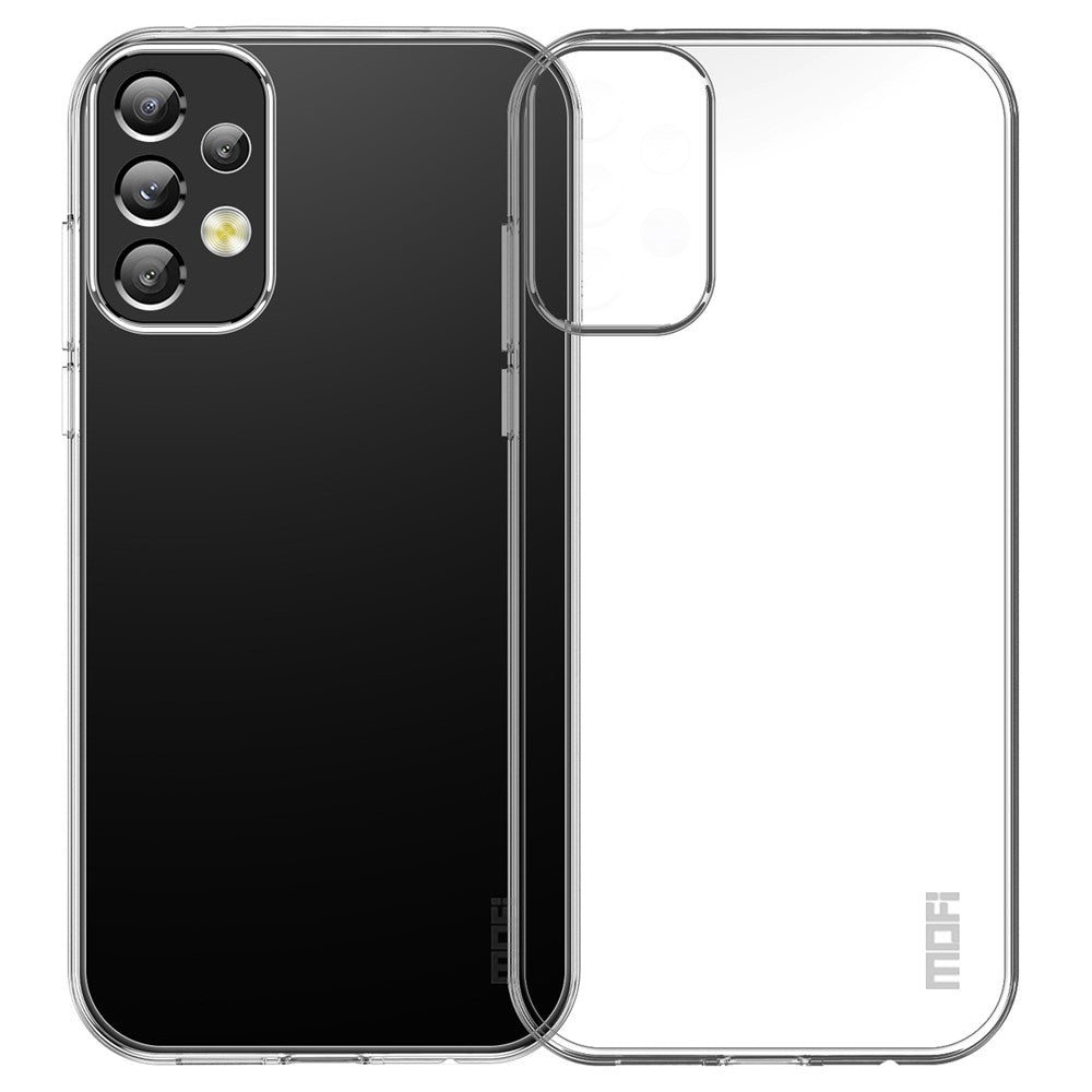 MOFI För Samsung Galaxy A33 5G Skal Transparent Stötdämpande TPU Skyddande mobilskal