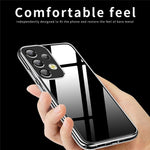 MOFI För Samsung Galaxy A33 5G Skal Transparent Stötdämpande TPU Skyddande mobilskal
