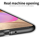 MOFI För Samsung Galaxy A33 5G Skal Transparent Stötdämpande TPU Skyddande mobilskal