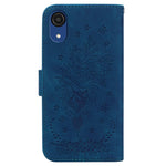 For Samsung Galaxy A03 Core Anti-Scratch Full Protection Cover Imprinting Roses Butterflies Pattern Shockproof Leather Case Wallet Stand with Strap