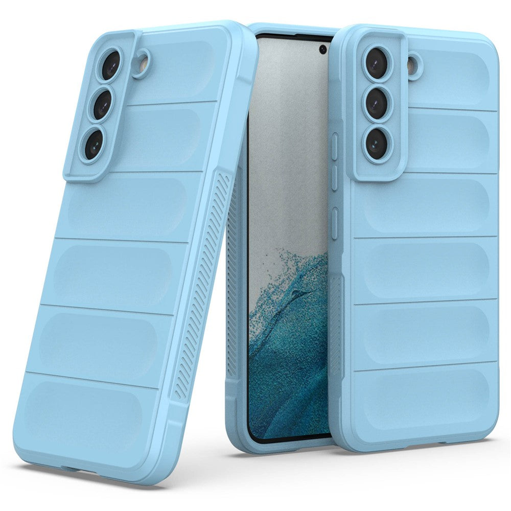 Anti-fall Case for Samsung Galaxy S22 5G Shockproof Rugged Back Cover Soft TPU Phone Shell