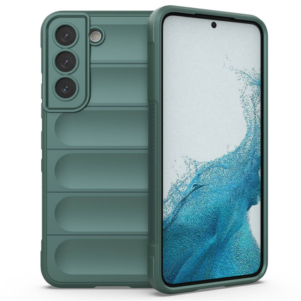 Anti-fall Case for Samsung Galaxy S22 5G Shockproof Rugged Back Cover Soft TPU Phone Shell