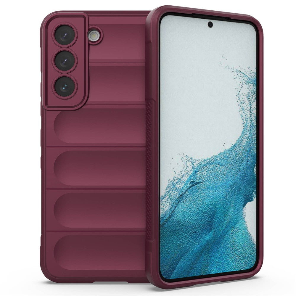 Anti-fall Case for Samsung Galaxy S22 5G Shockproof Rugged Back Cover Soft TPU Phone Shell