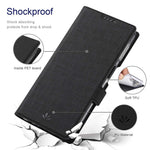 VILI K Series Stand Wallet Leather Case for Samsung Galaxy A53 5G, Double Magnetic Clasp Phone Cover
