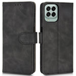 For Samsung Galaxy M33 5G (Global Version) PU Leather Wallet Case Stand Magnetic Closure Skin-touch Feeling Shockproof Flip Cover