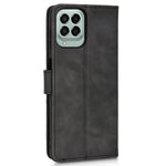 For Samsung Galaxy M33 5G (Global Version) PU Leather Wallet Case Stand Magnetic Closure Skin-touch Feeling Shockproof Flip Cover