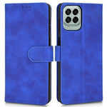 For Samsung Galaxy M33 5G (Global Version) PU Leather Wallet Case Stand Magnetic Closure Skin-touch Feeling Shockproof Flip Cover