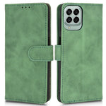 For Samsung Galaxy M33 5G (Global Version) PU Leather Wallet Case Stand Magnetic Closure Skin-touch Feeling Shockproof Flip Cover
