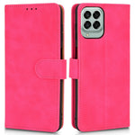 For Samsung Galaxy M33 5G (Global Version) PU Leather Wallet Case Stand Magnetic Closure Skin-touch Feeling Shockproof Flip Cover
