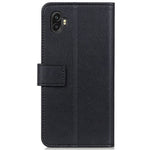 Til Samsung Galaxy Xcover 6 Pro PU Læder Flip Folio Cover Pung Stativfunktion Stødsikker TPU Indre Skal Telefoncover