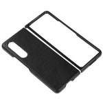 For Samsung Galaxy Z Fold4 5G PU Leather Coated TPU + PC Shockproof Cover Litchi Texture Anti-slip Grip Back Case
