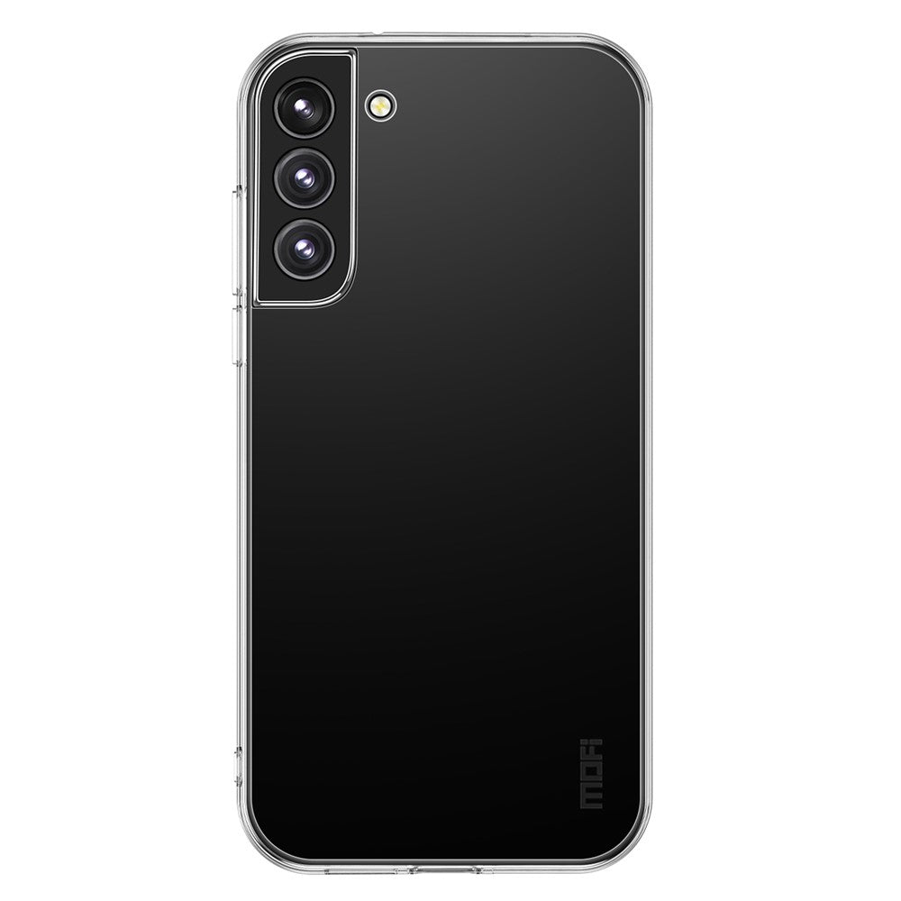 MOFI For Samsung Galaxy S22 5G HD Transparent Anti-dust Shockproof Soft TPU Cell Phone Case Protective Phone Shell