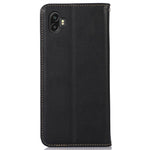 KHAZNEH Til Samsung Galaxy Xcover 6 Pro Nappa Tekstur Ægte Koskind Læder Pung Telefoncover Automatisk Lukkende Magnetisk Støttefod Cover