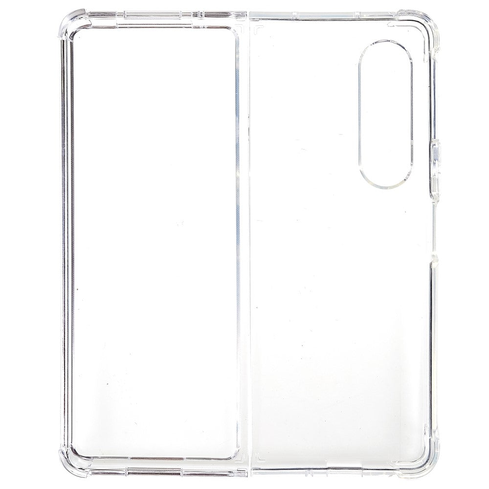 For Samsung Galaxy Z Fold3 5G Wear-Resistant Anti-Scratch Transparent Mobile Phone Cover Case