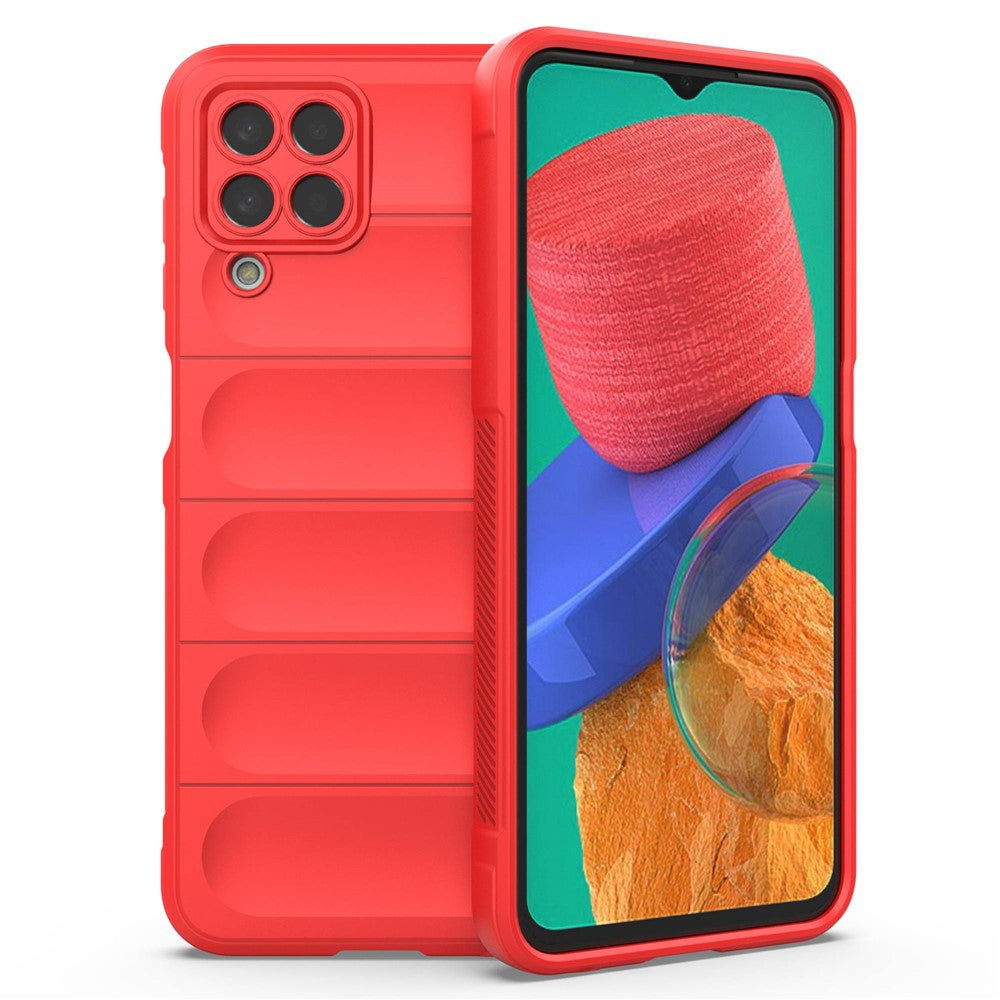 Til Samsung Galaxy M33 5G (Global Version) Robust blødt TPU bagcover Anti-fald mobiltelefon cover